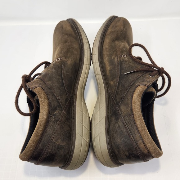 Merrell Men World Vue Brown Leather Casual Oxford Shoe Size 11.5 Lace Up Comfort main image 7